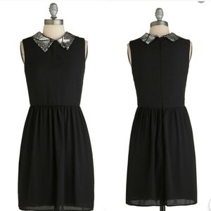 Silver Screen Chic Dress